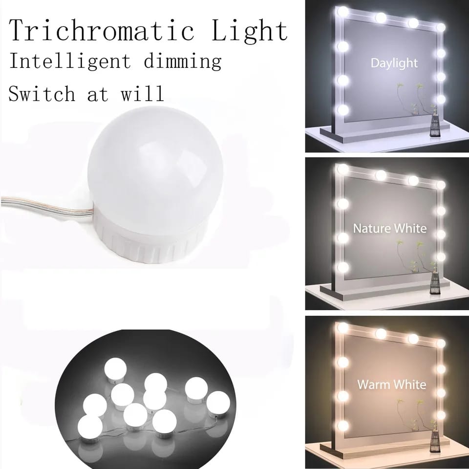 Luces Para Espejo Tocador Maquillaje 10