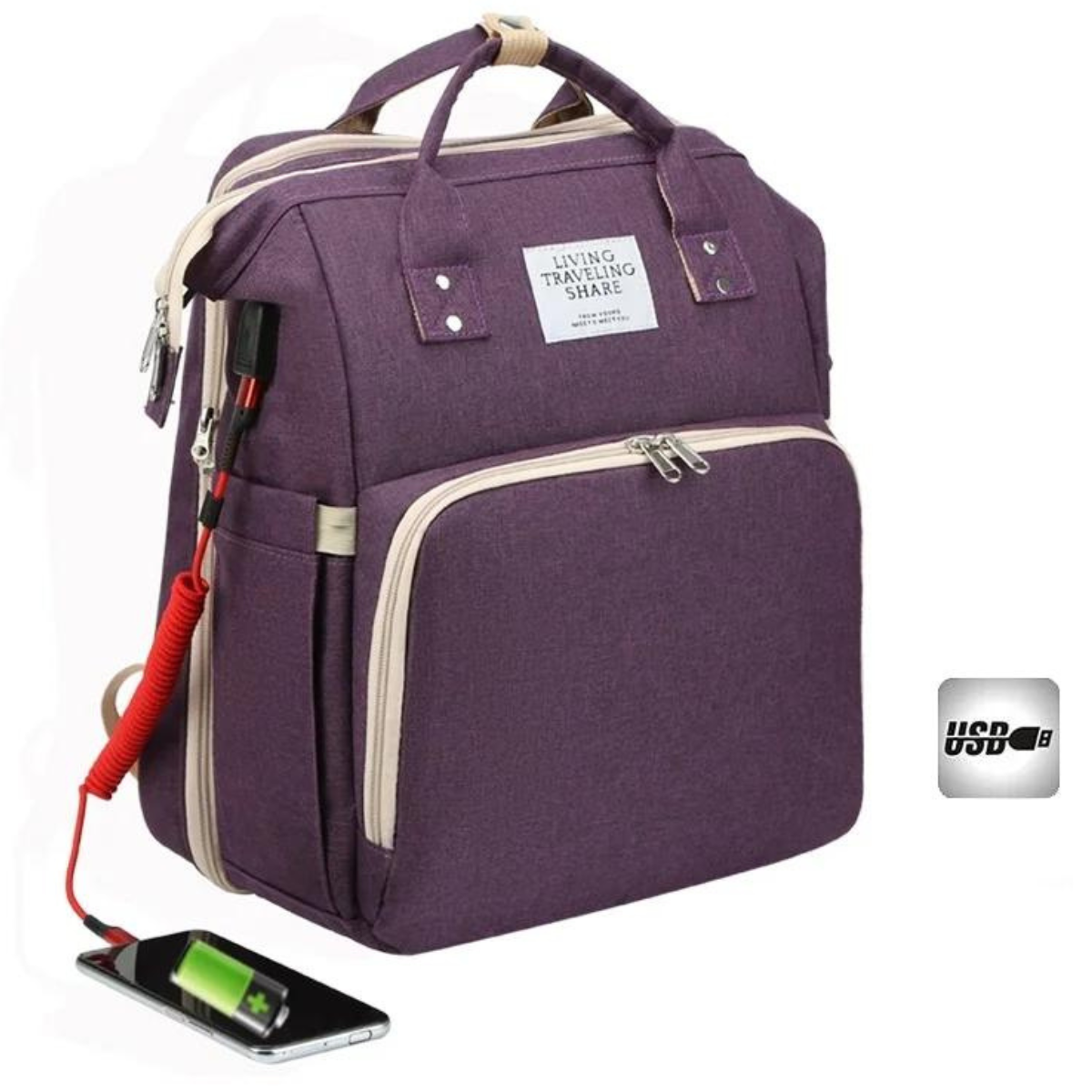 Mochila 3 en 1 Camping Baby